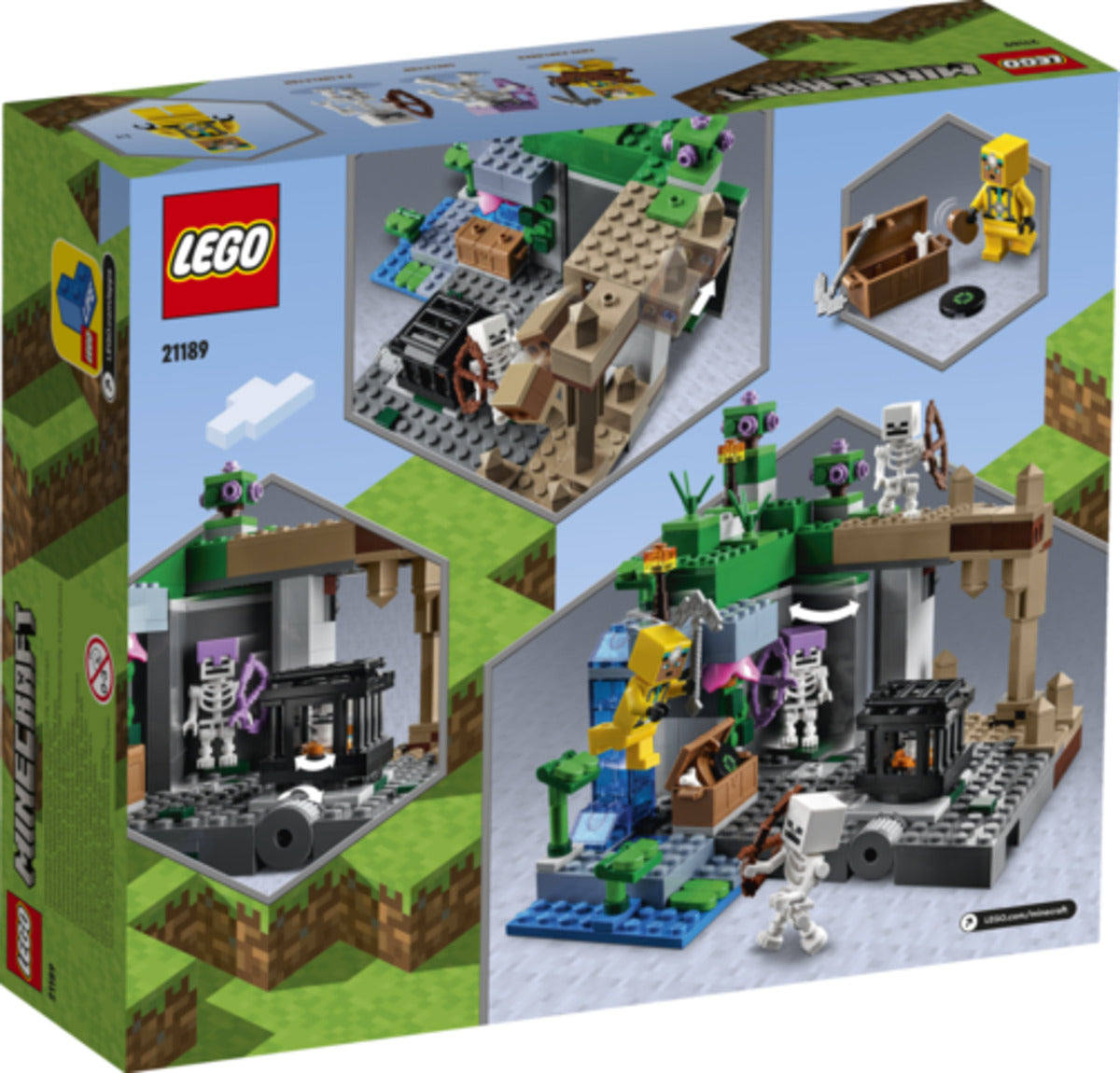 LEGO® Minecraft™ 21189 Das Skelettverlies