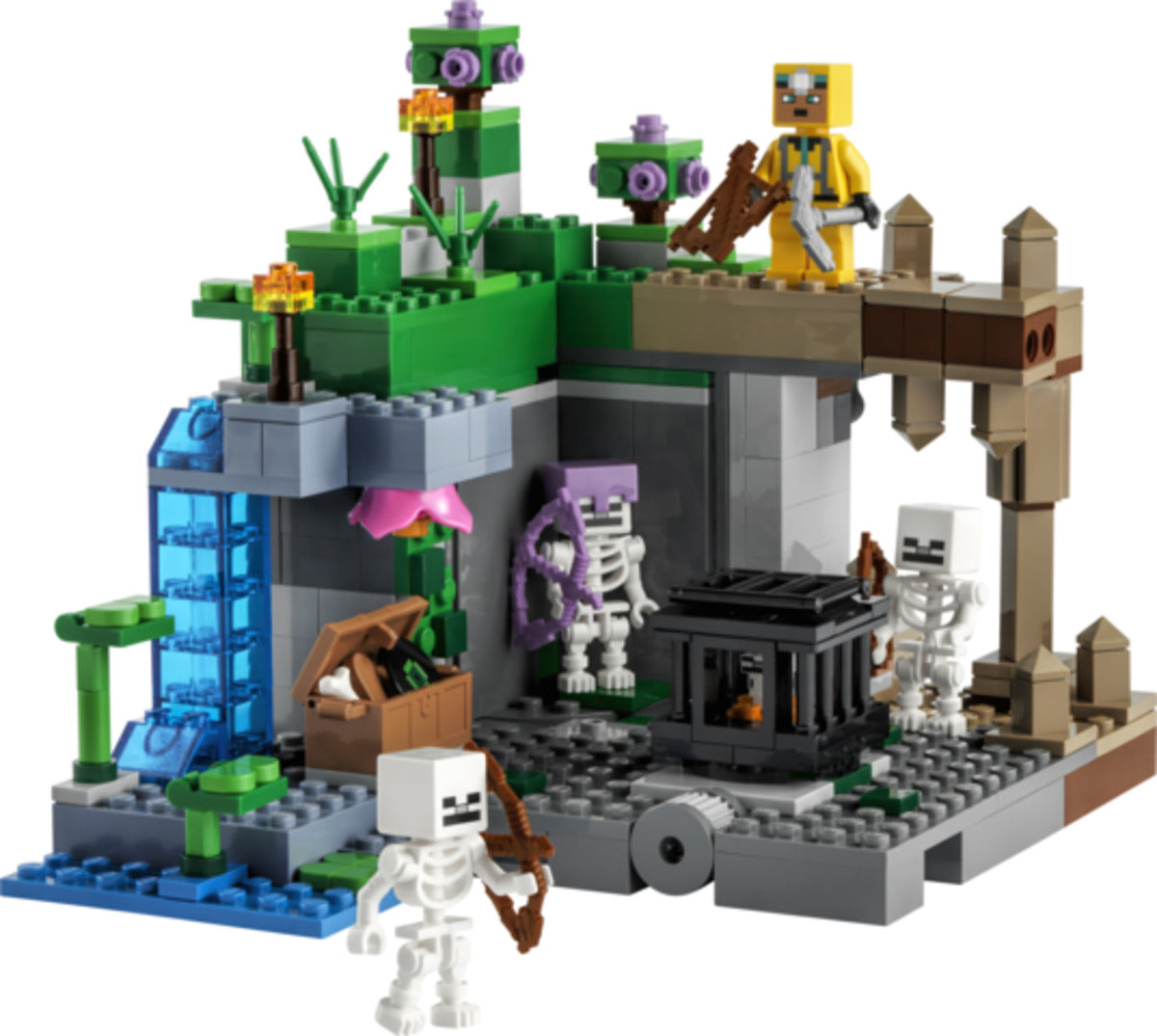 LEGO® Minecraft™ 21189 Das Skelettverlies
