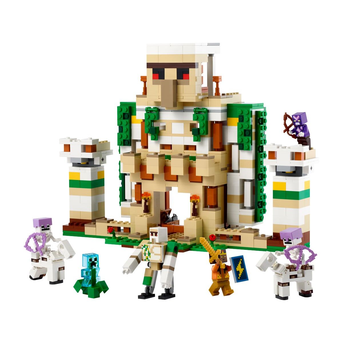 LEGO® Minecraft™ 21250 Die Eisengolem-Festung