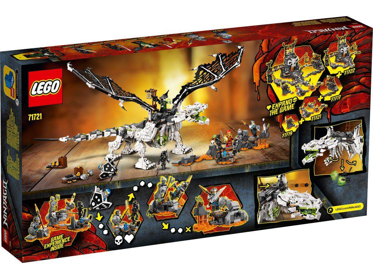 LEGO® NINJAGO® 71721 Drache des Totenkopfmagiers