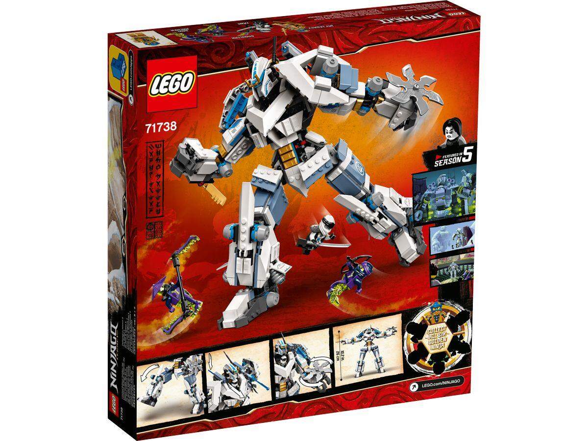 LEGO® NINJAGO® 71738 Zanes Titan-Mech