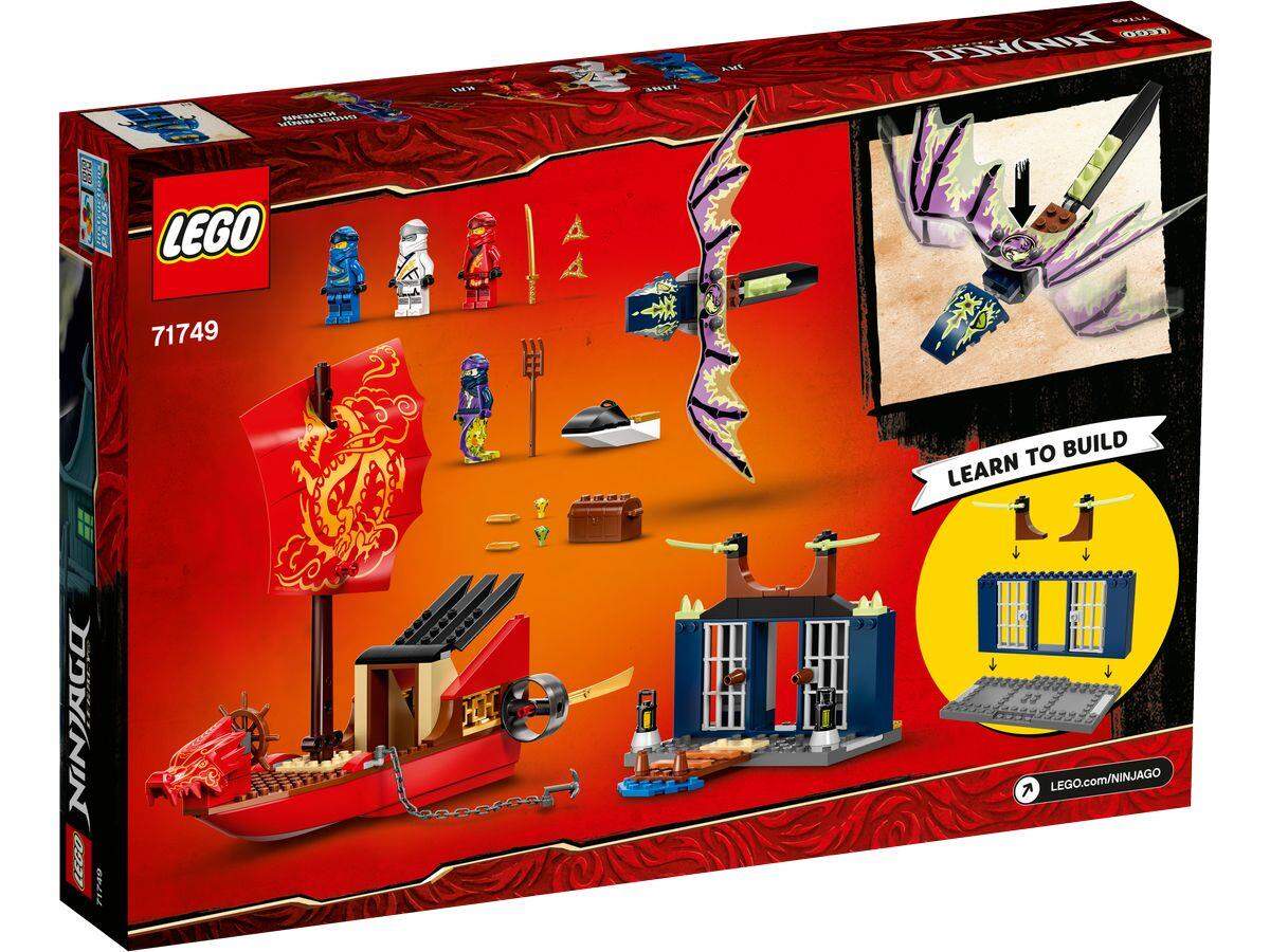 LEGO® NINJAGO 71749 Flug mit dem Ninja-Flugsegler