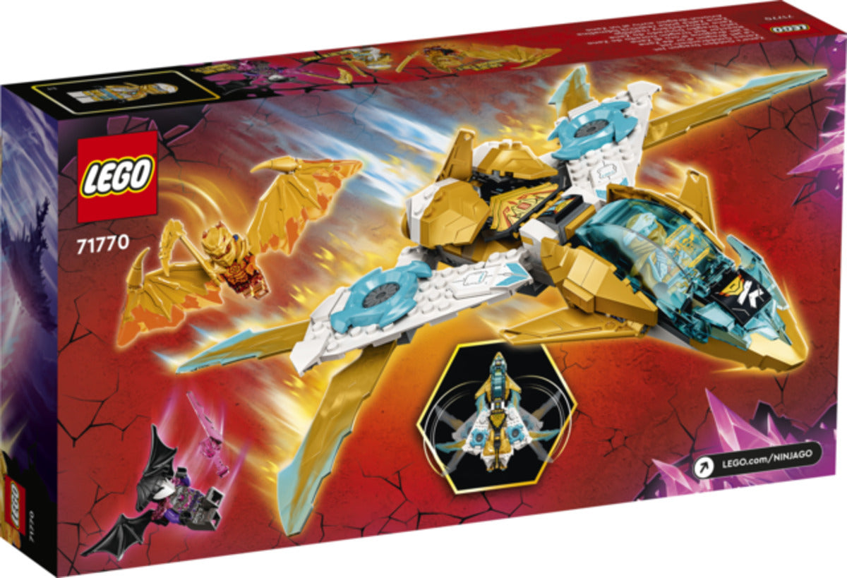 LEGO® NINJAGO® 71770 Zanes Golddrachen-Jet