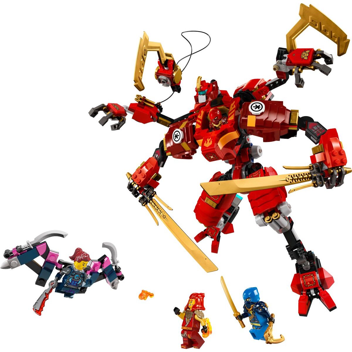 LEGO® NINJAGO® 71812 Kais Ninja-Kletter-Mech