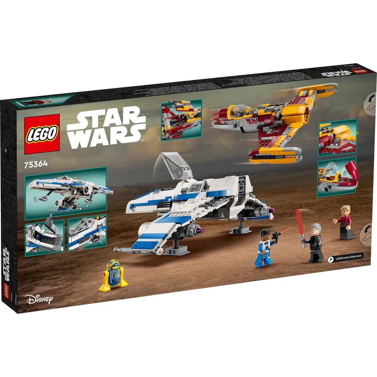 LEGO® Star Wars™ 75364 New Republic E-Wing vs. Shin Hatis Starfighter