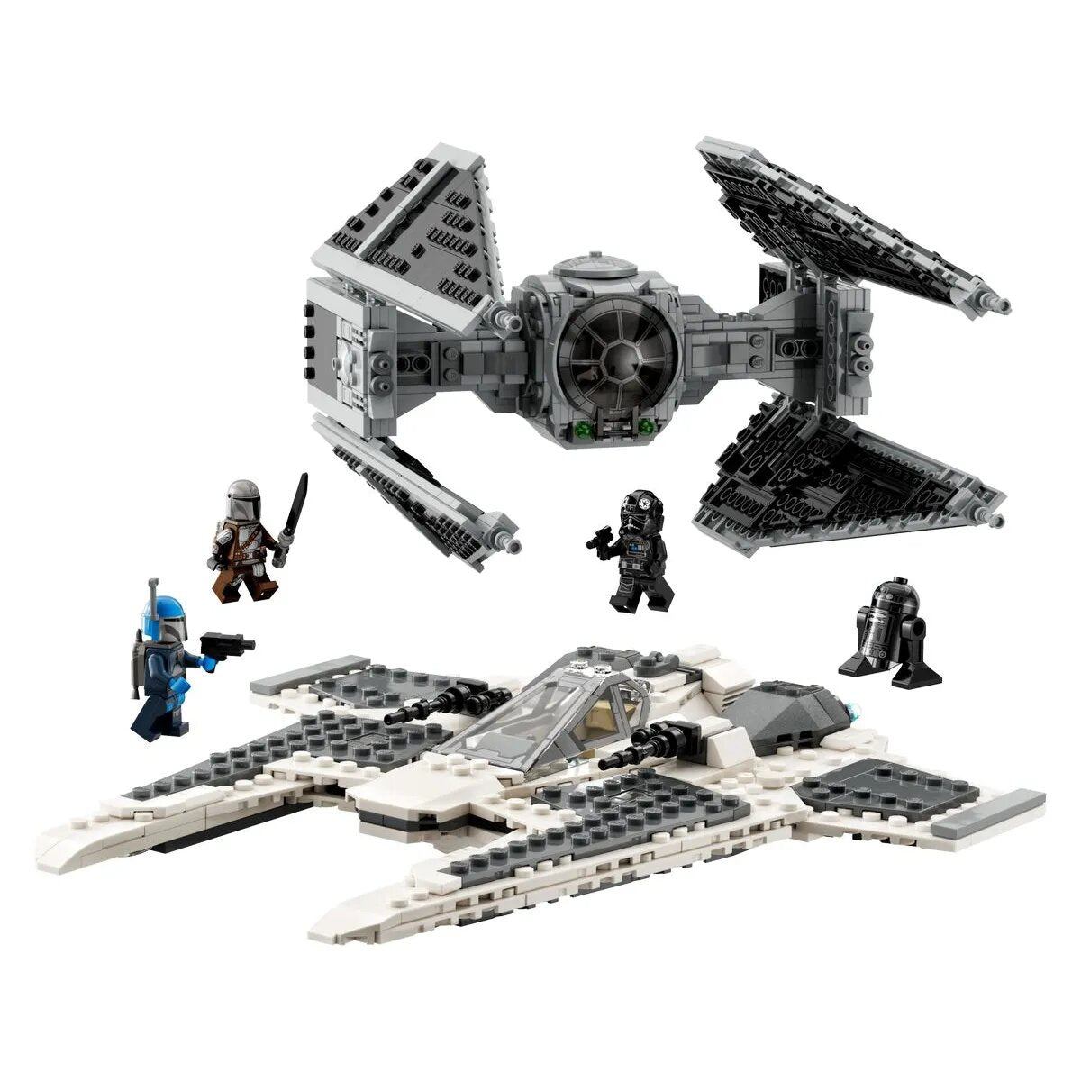 LEGO® Star Wars™ Mandalorian 75348 Mandalorianischer Fang Fighter vs. TIE Interceptor™
