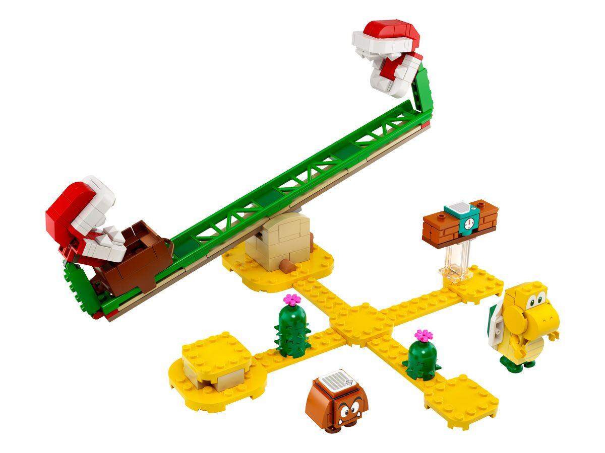 LEGO® Super Mario 71365 Piranha-Pflanze-Powerwippe – Erweiterungsset