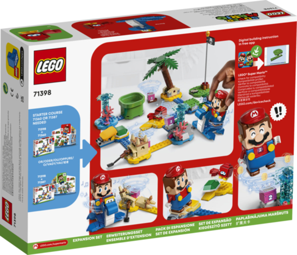 LEGO® Super Mario 71398 Dorries Strandgrundstück – Erweiterungsset