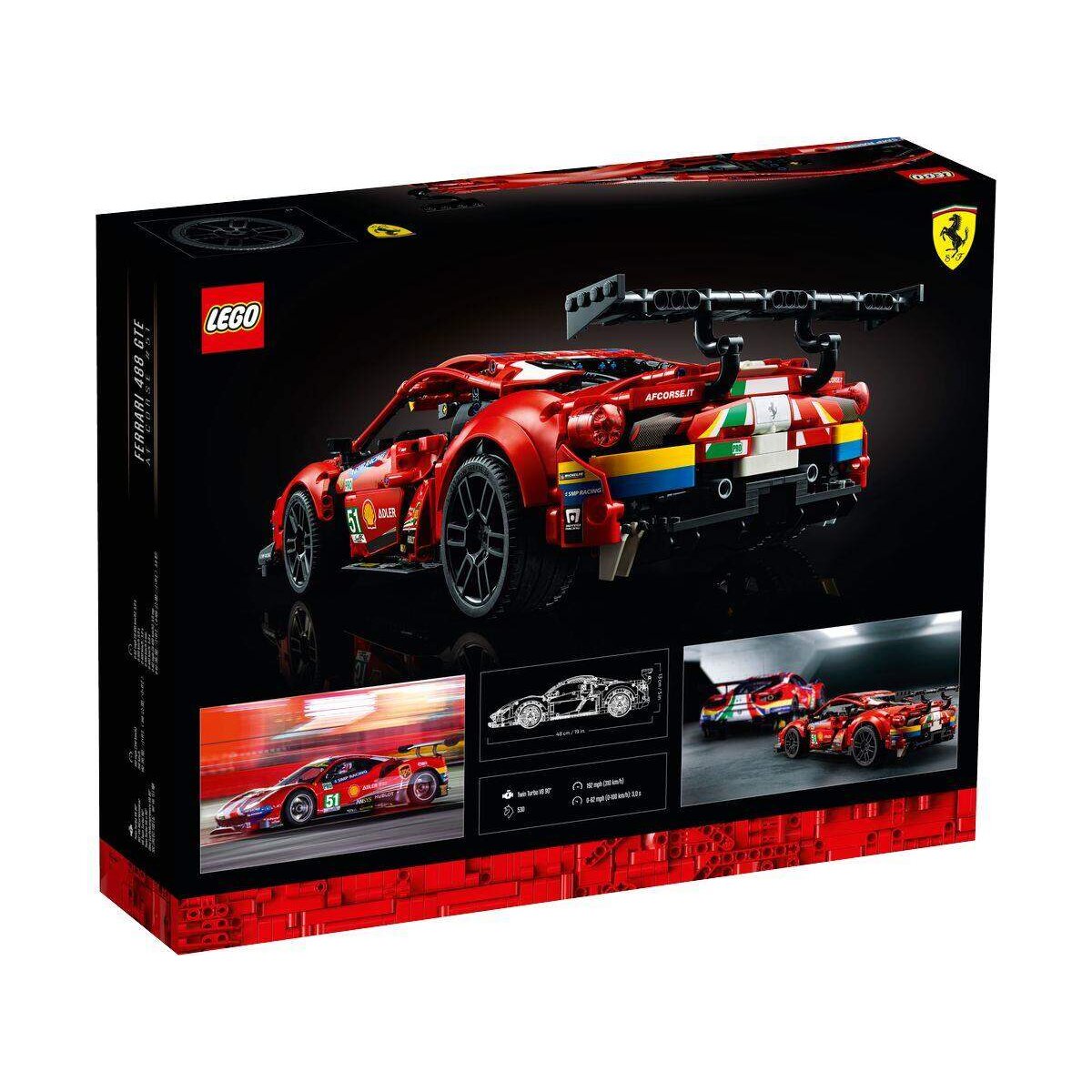 LEGO® Technic 42125 Ferrari 488 GTE “AF Corse #51”