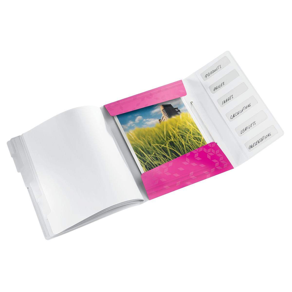 Leitz Ordnungsmappe WOW pink