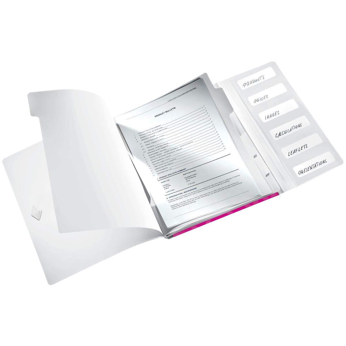 Leitz Ordnungsmappe WOW pink