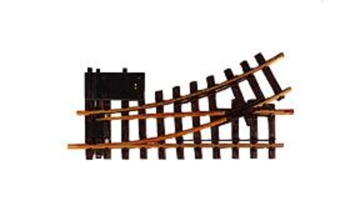 LGB Elektroweiche links 30° R1