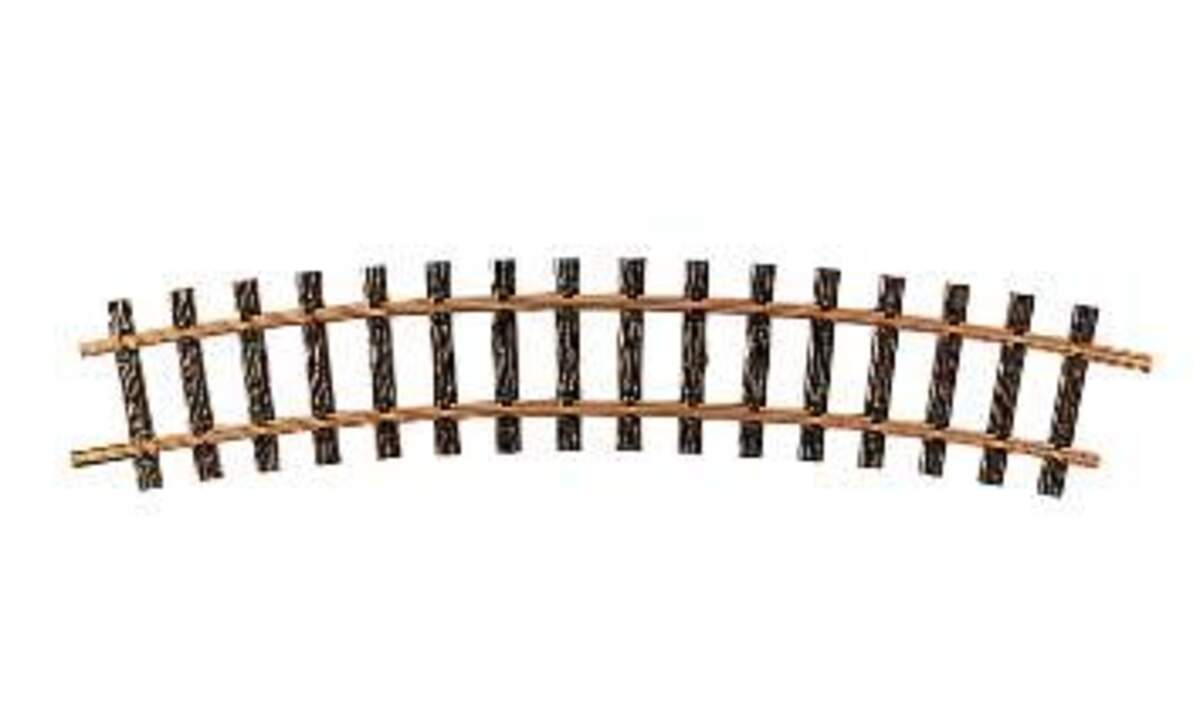 LGB Gebogenes Gleis, R3, 22,5°