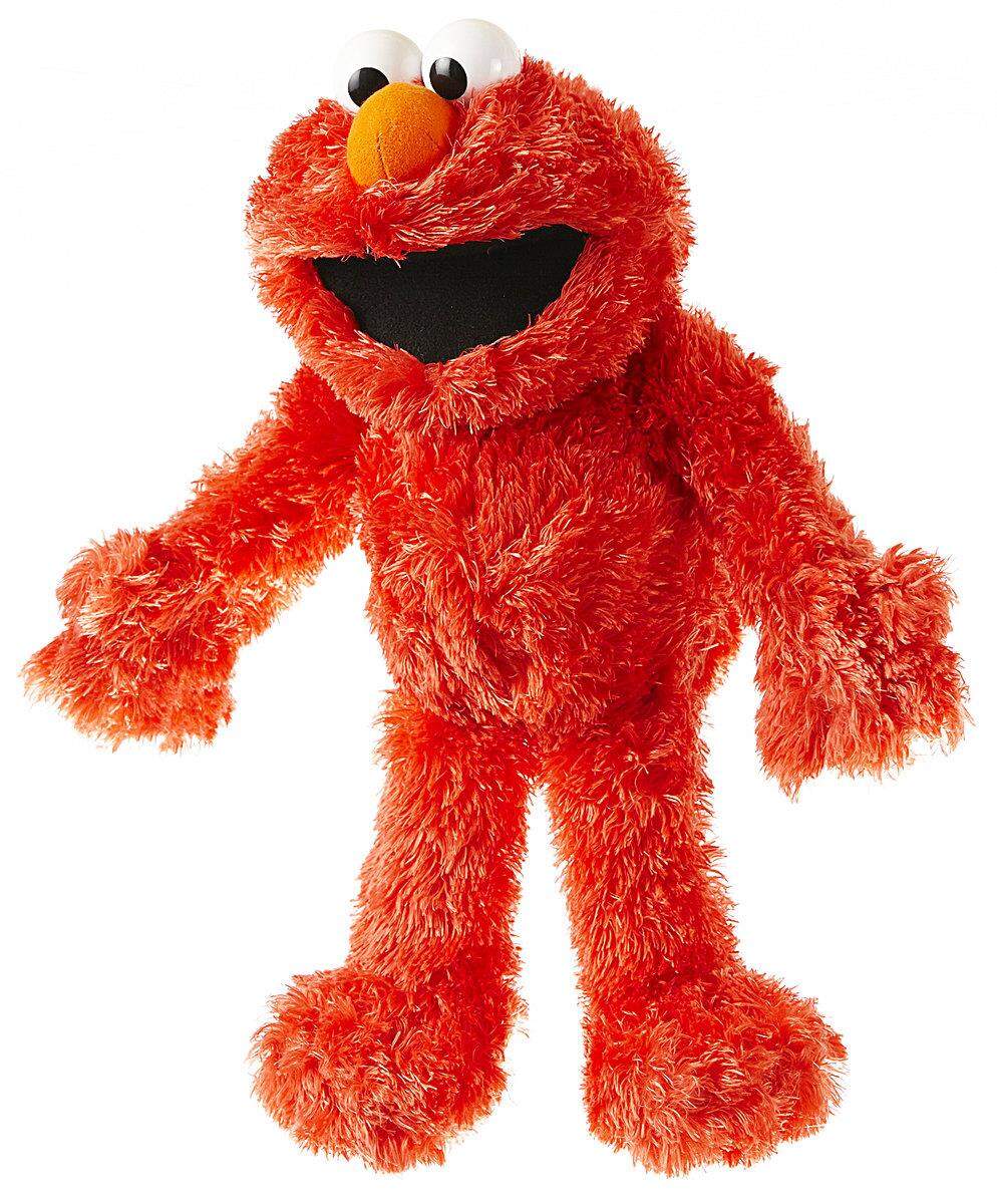 Living Puppets Sesamstraße Handpuppe Elmo, 30-35cm