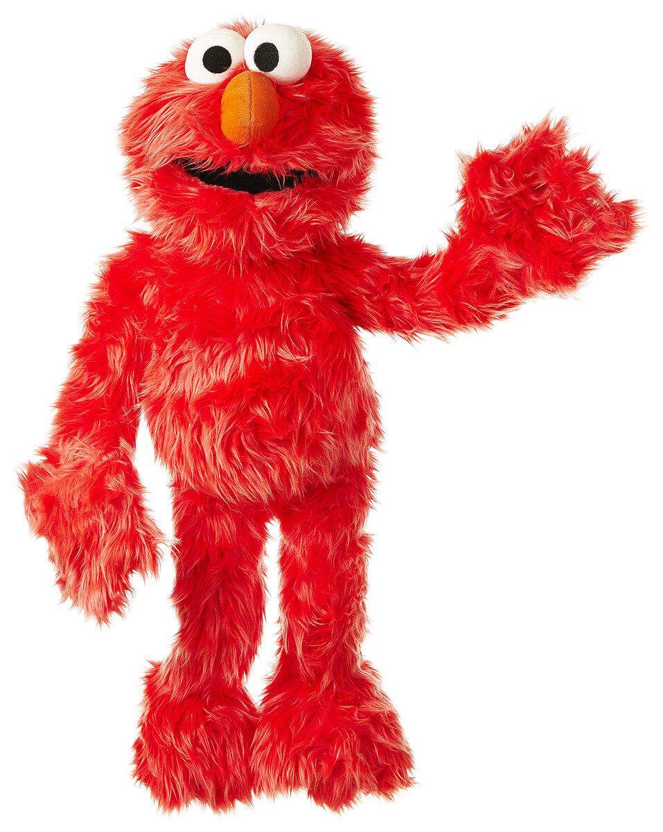 Living Puppets Sesamstraße Handpuppe Elmo, 65cm
