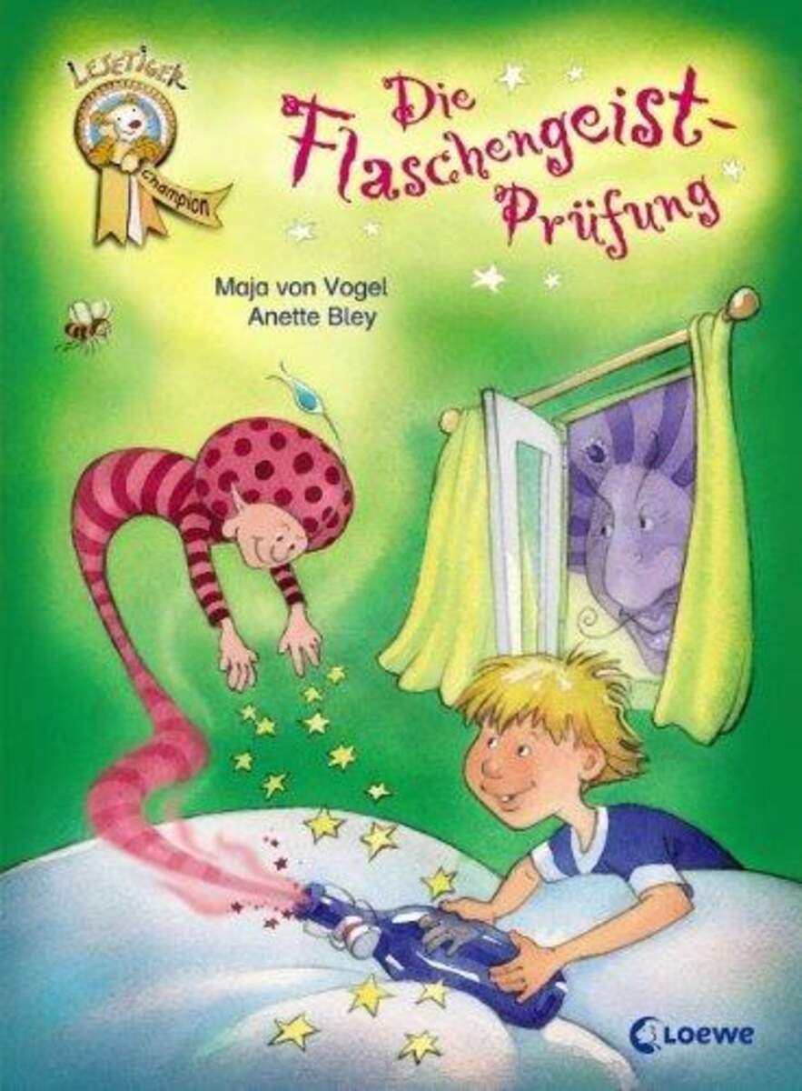 Loewe Die Flaschengeist-Prüfung Lesetiger