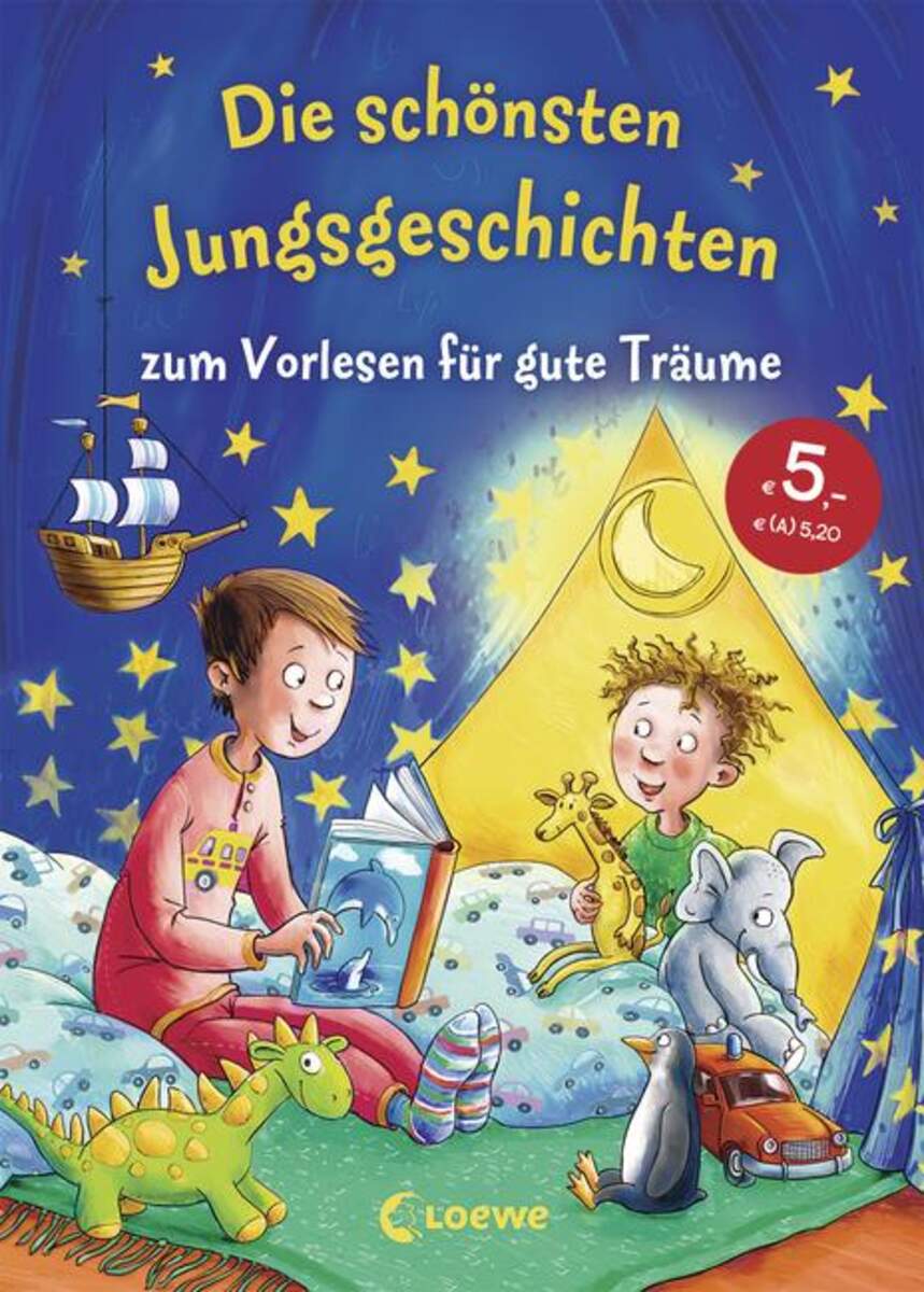 Loewe Die schönsten Jungsgeschichten zum Vorlesen für gute Träume