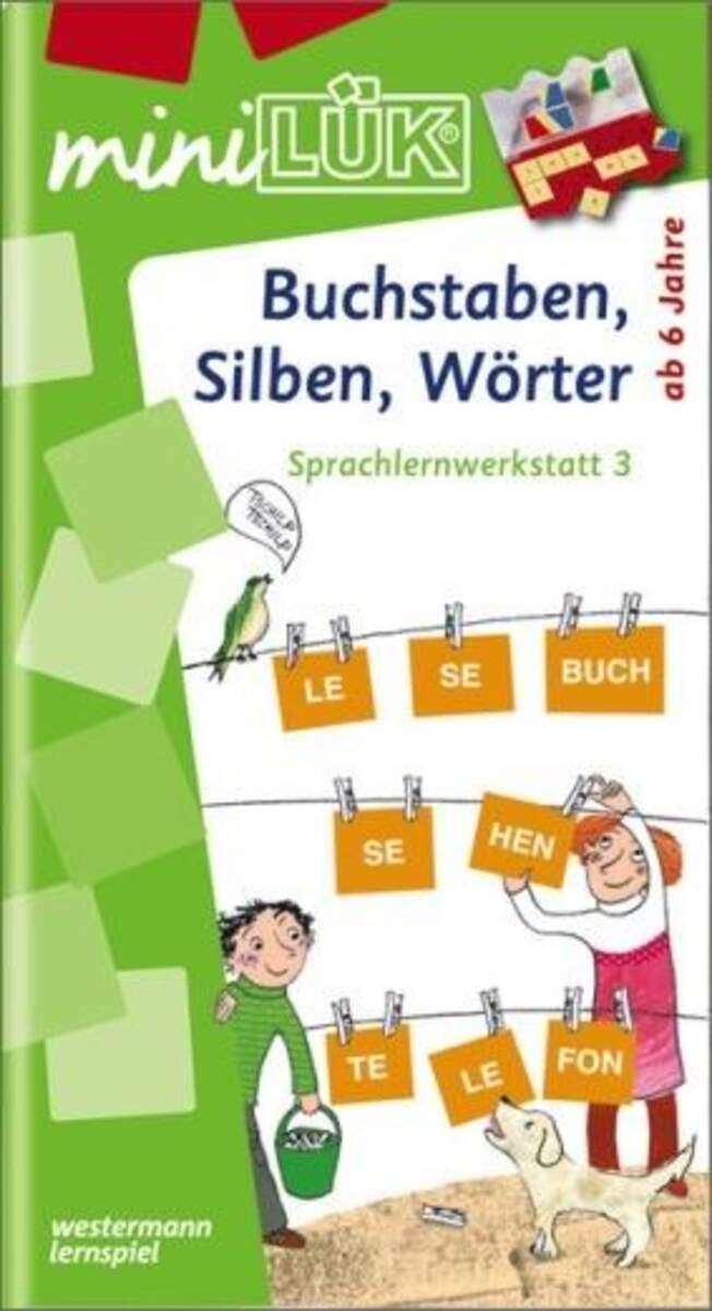 LÜK Buchstaben Silben Wörter mini