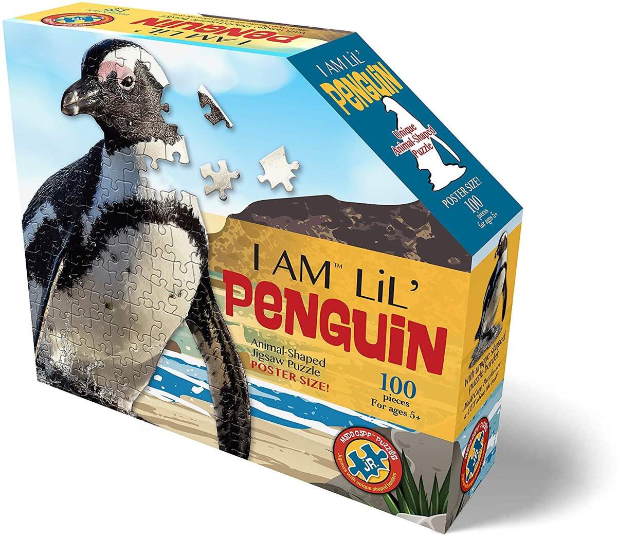 MADD CAPP Konturenpuzzle Junior Pinguin, 100 Teile