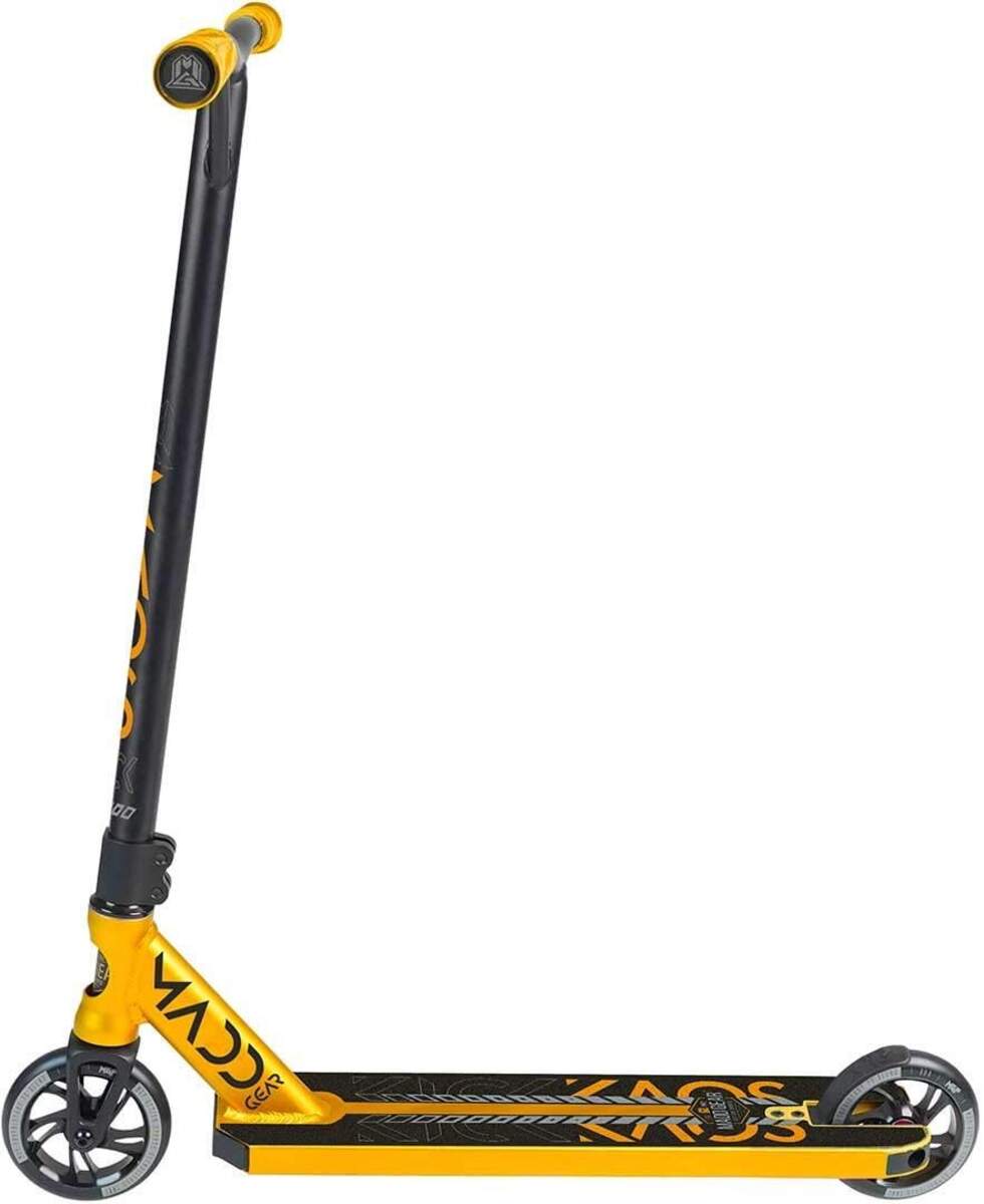 Madd Gear Kick KAOS 2020 Freestyle Stunt Scooter Roller, gold