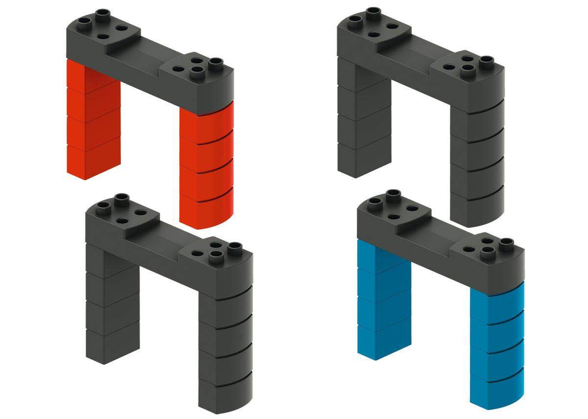 Märklin my world - Baustein-Set Hochbahn-Brücke