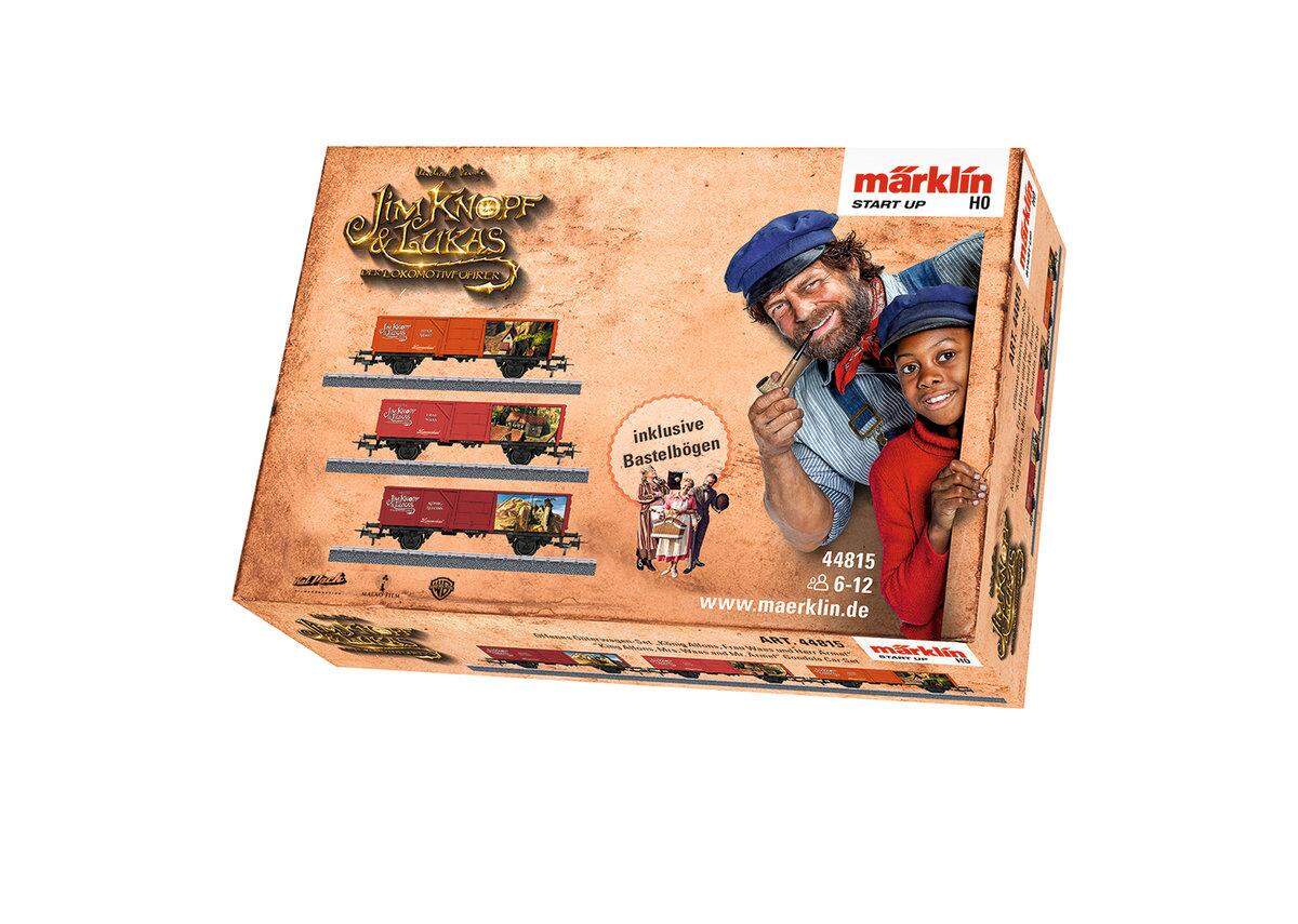 Märklin Start up Offenes Güterwagen-Set „König Alfons, Frau Waas und Herr Ärmel“