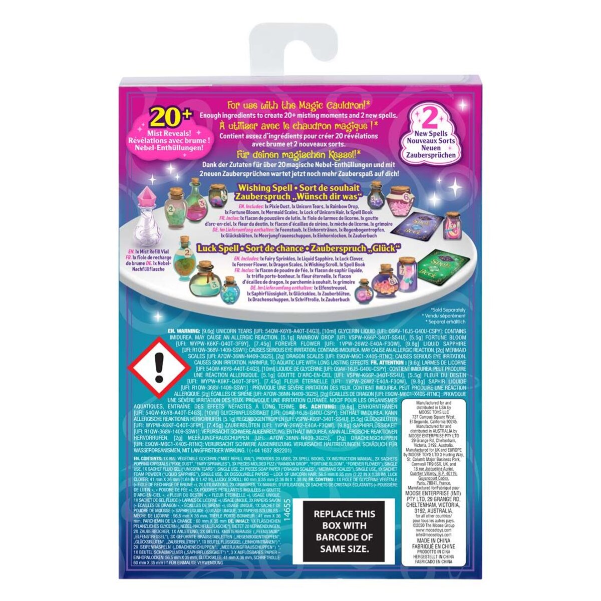 Magic Mixies Nachfüllpackung für Magic Mixies Zauberkessel