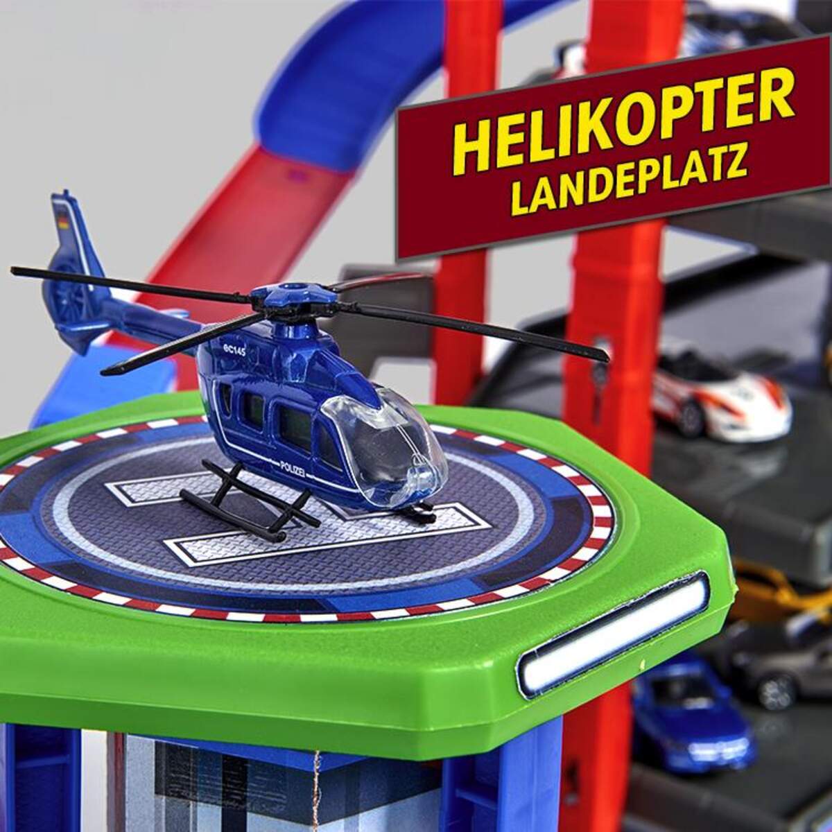 Majorette Super City Garage mit Licht und Sound