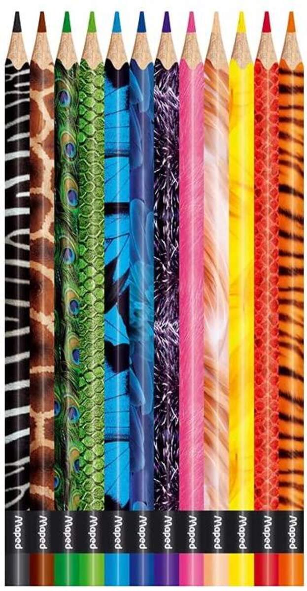Maped Buntstifte COLOR’PEPS Animals, 12er Schachtel