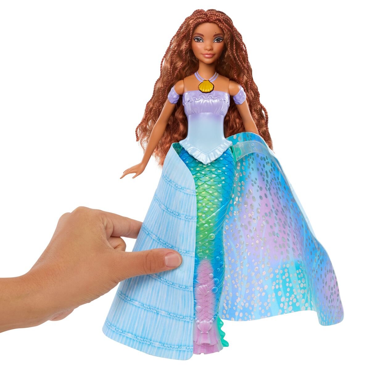 Mattel Disney Die kleine Meerjungfrau Modepuppe Verwandlungs-Arielle