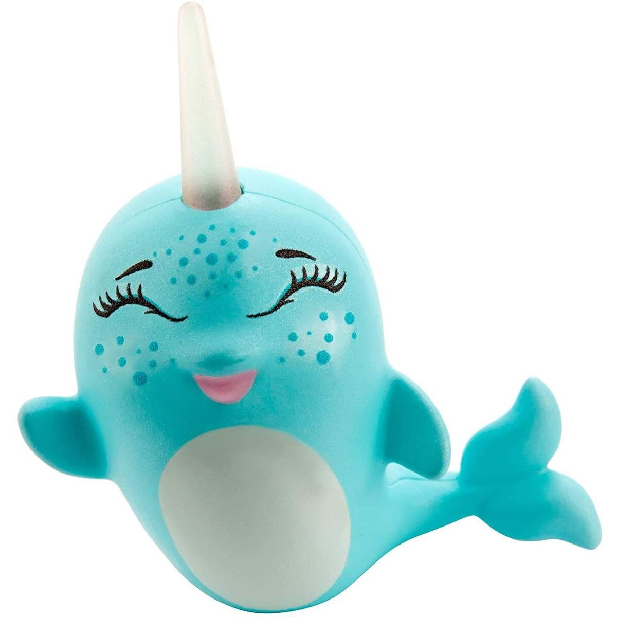 Mattel Enchantimals Naddie Narwhal Puppe (ca. 15 cm) und Tierfreundin Sword