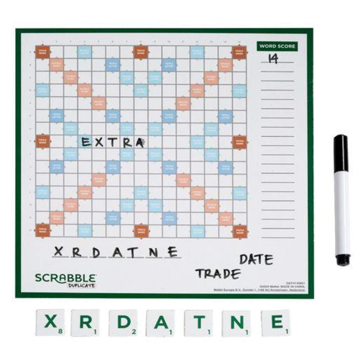 Mattel Games Scrabble Wortgefecht