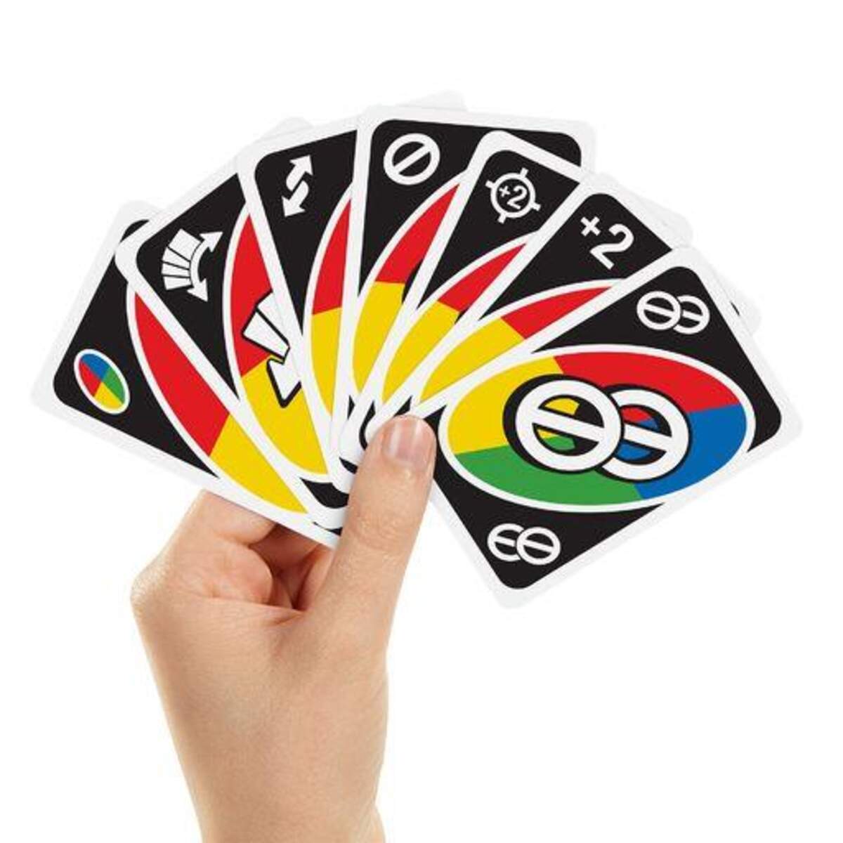 Mattel Games UNO All Wild, Kartenspiel, Familienspiel