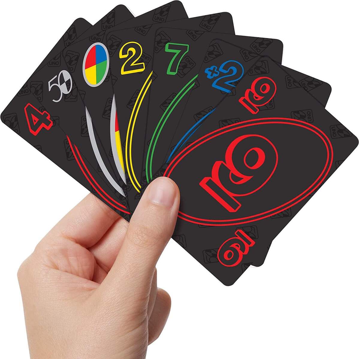 Mattel Games UNO Premium, 50 Jahre UNO Jubiläumsedition (mit Münze)