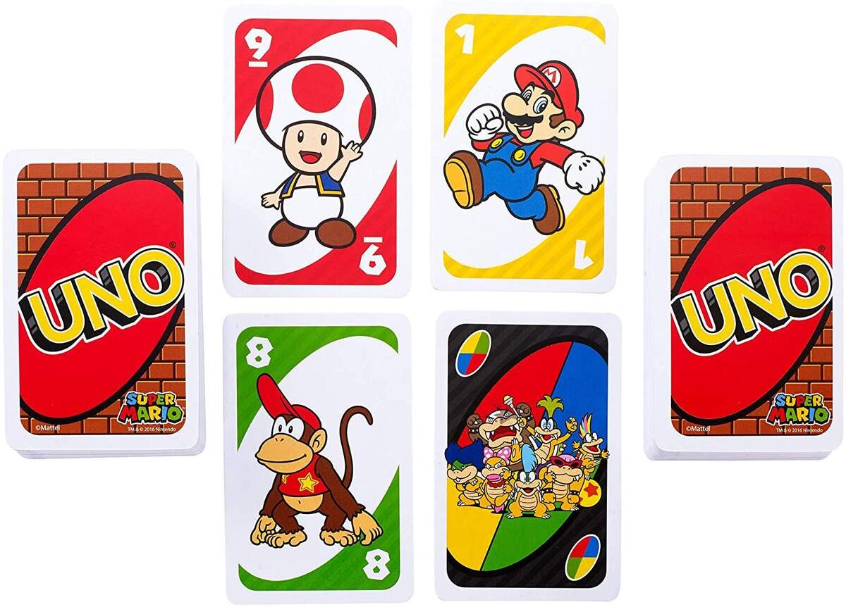 Mattel Games UNO Super Mario