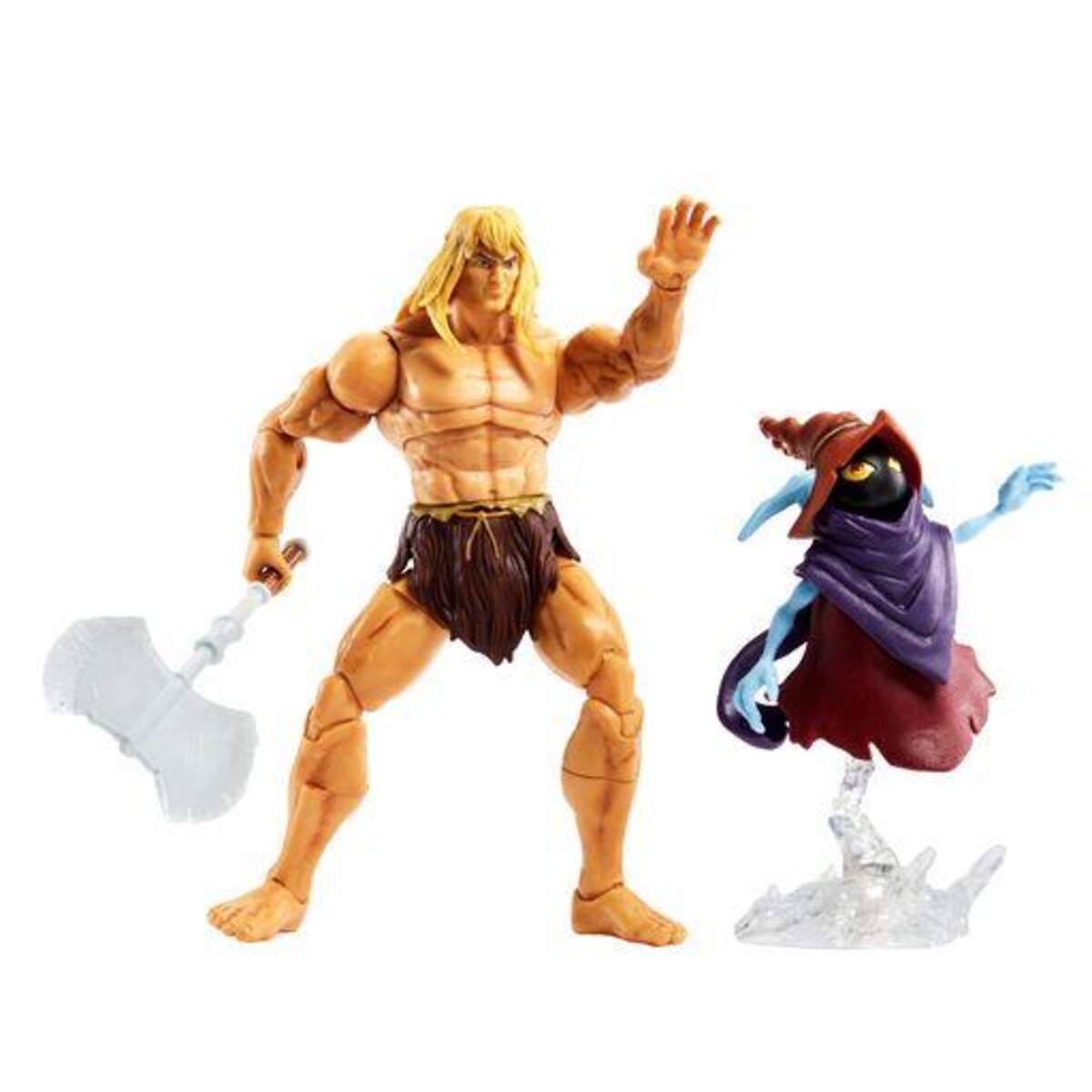 Mattel Masters of the Universe Masterverse Revelation Savage He-Man Actionfigur, ca. 18 cm