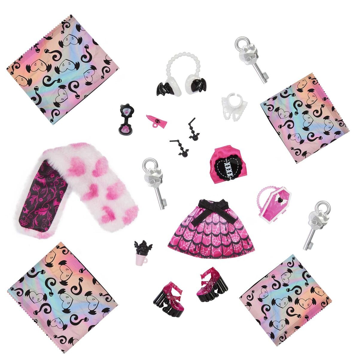 Mattel Monster High Verborgene Schätze Draculaura