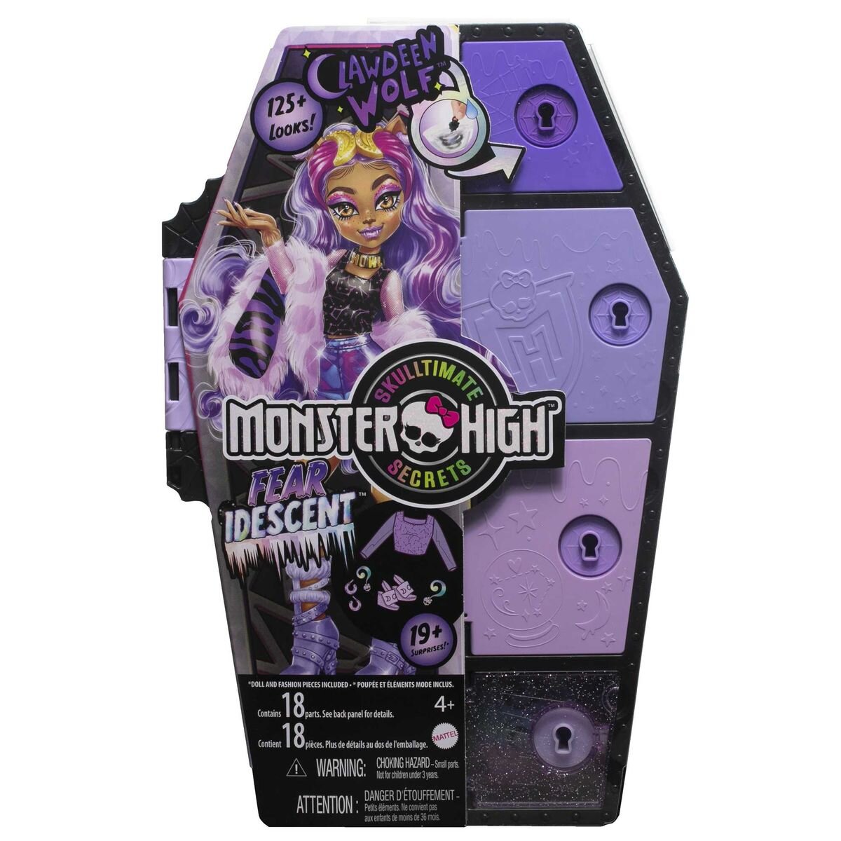 Mattel Monster High Verborgene Schätze Clawdeen