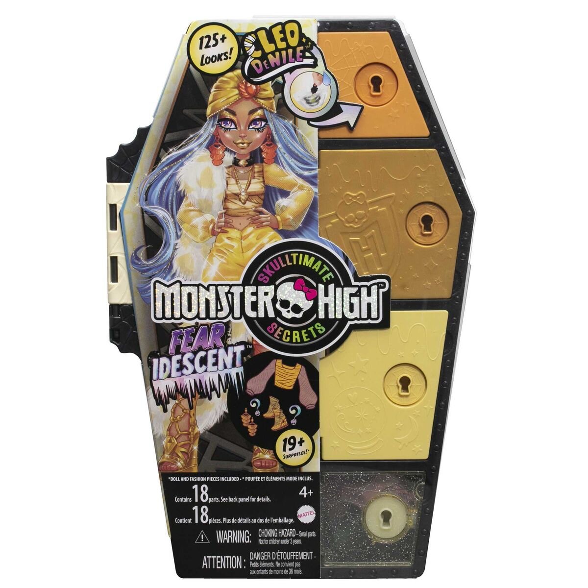 Mattel Monster High Verborgene Schätze Cleo
