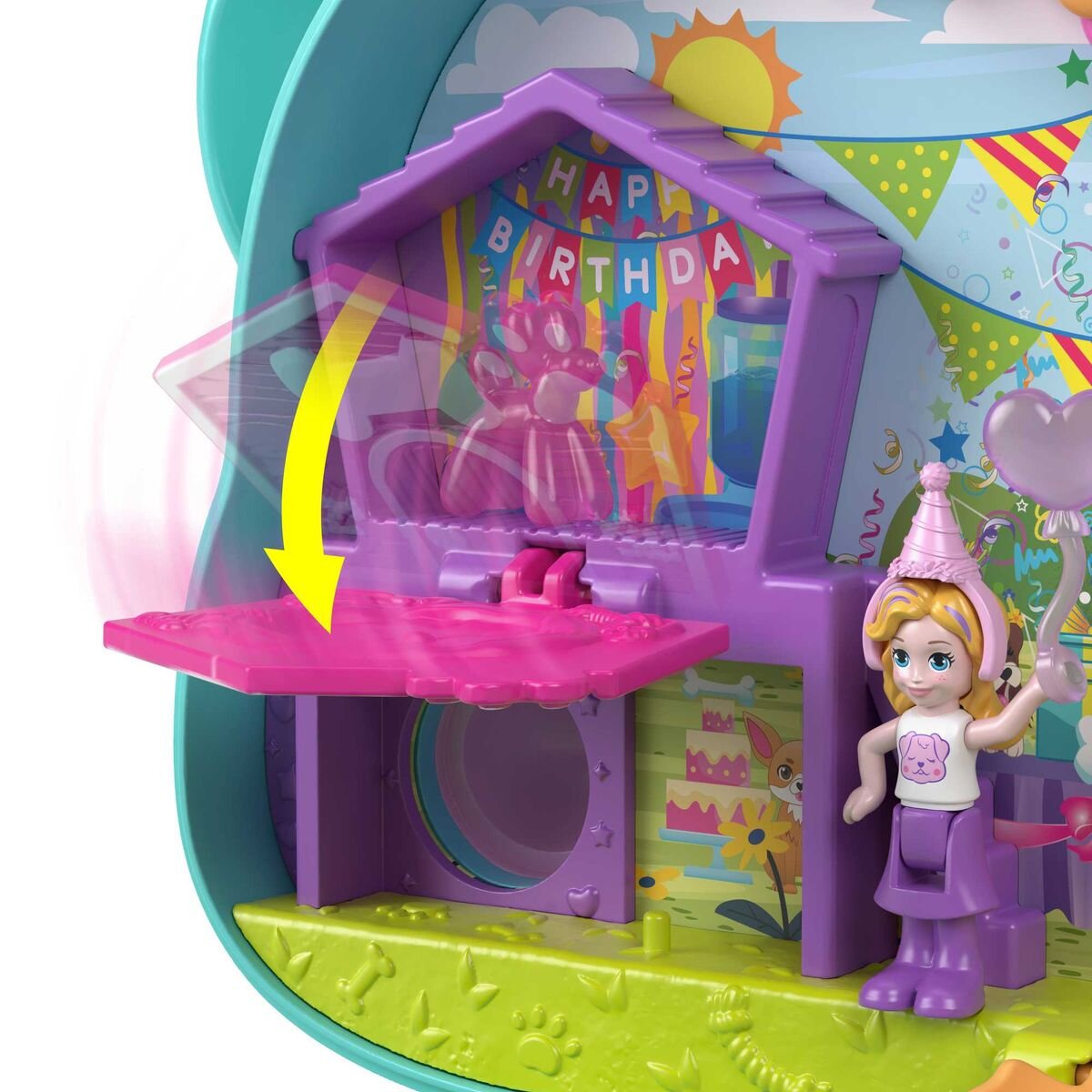 Mattel Polly Pocket Hunde-Party Schatulle