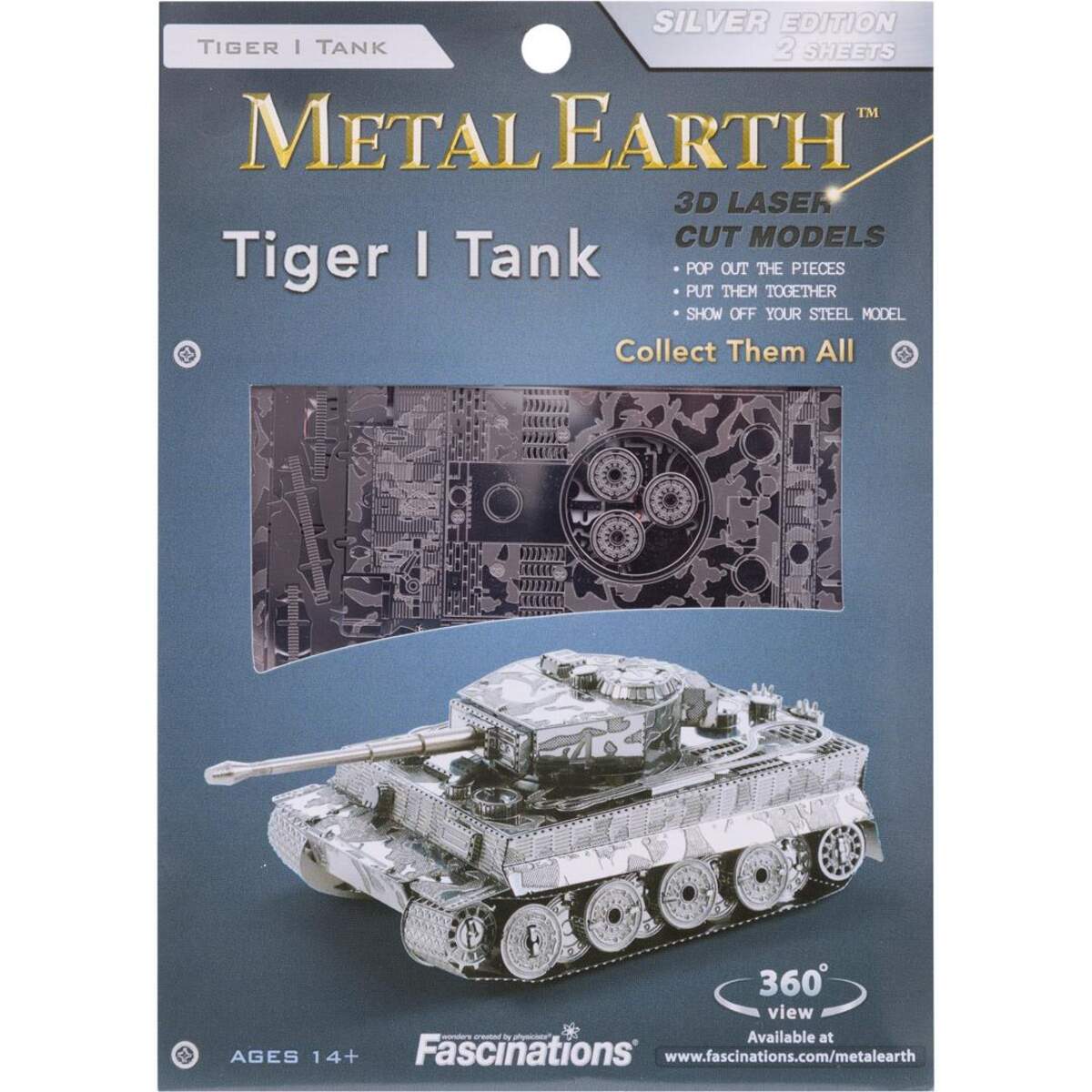 Metal Earth: Tiger I Tank