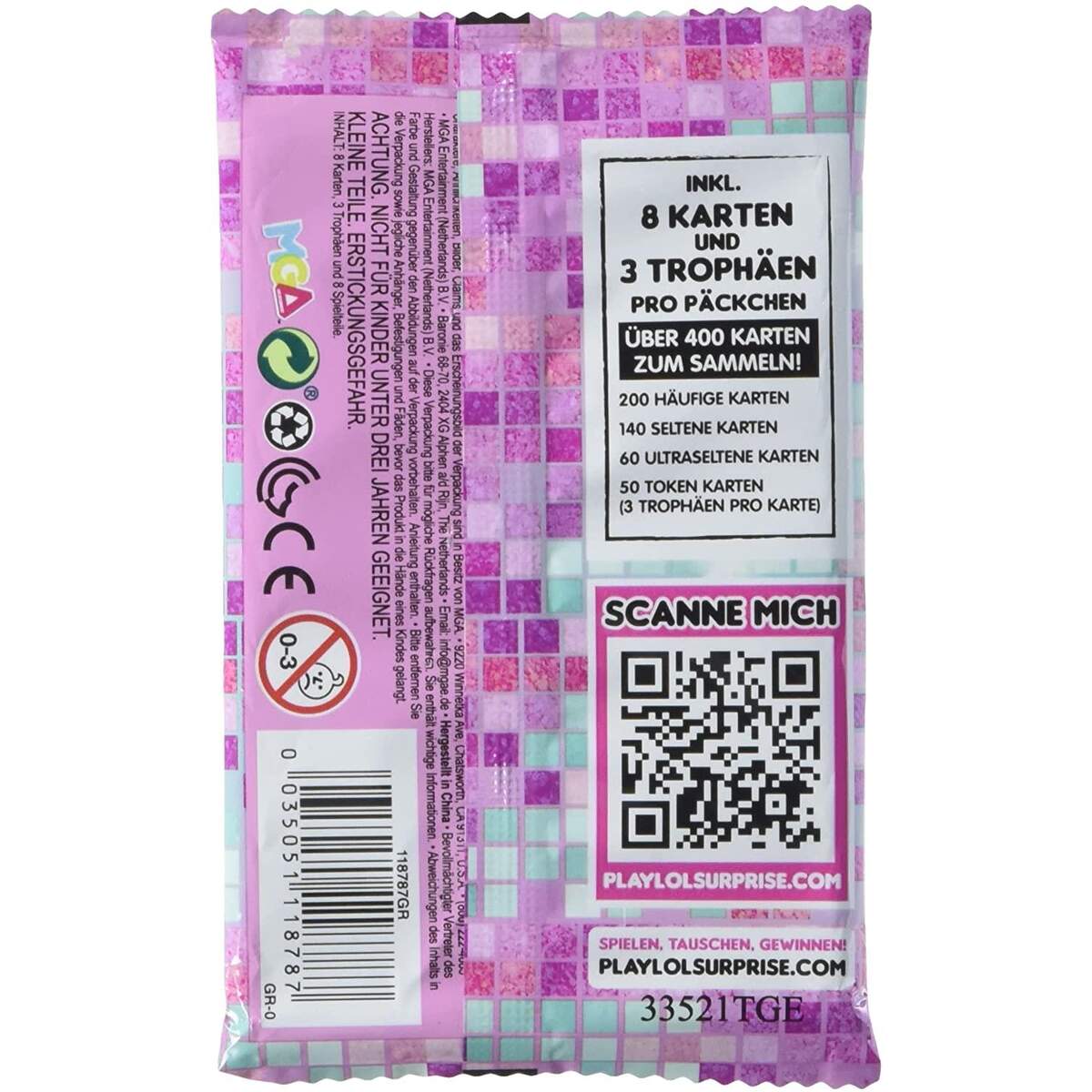 MGA Entertainment L.O.L. Surprise Dance Off Trading Cards- Germany