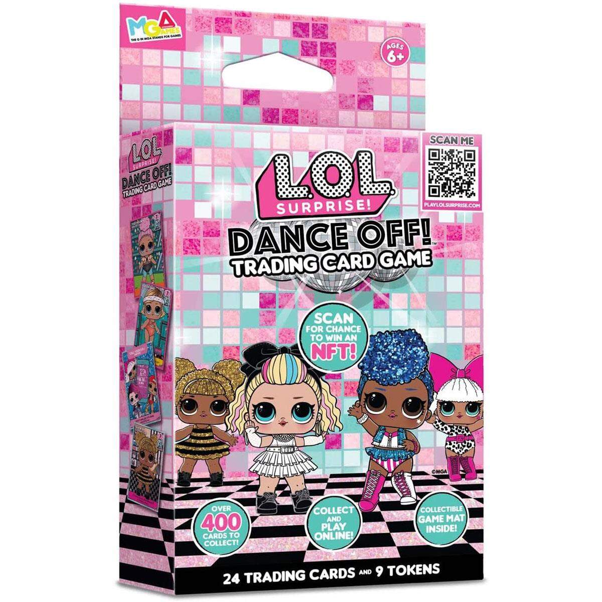 MGA Entertainment L.O.L. Surprise Dance Off Trading Cards Starter Set Deutsch