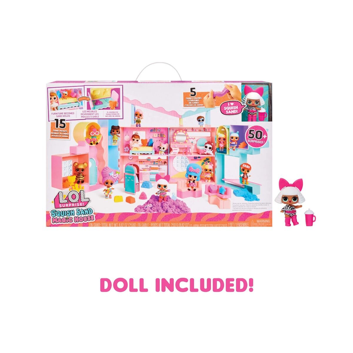 MGA Entertainment L.O.L. Surprise Puppenhaus inklusive Puppe