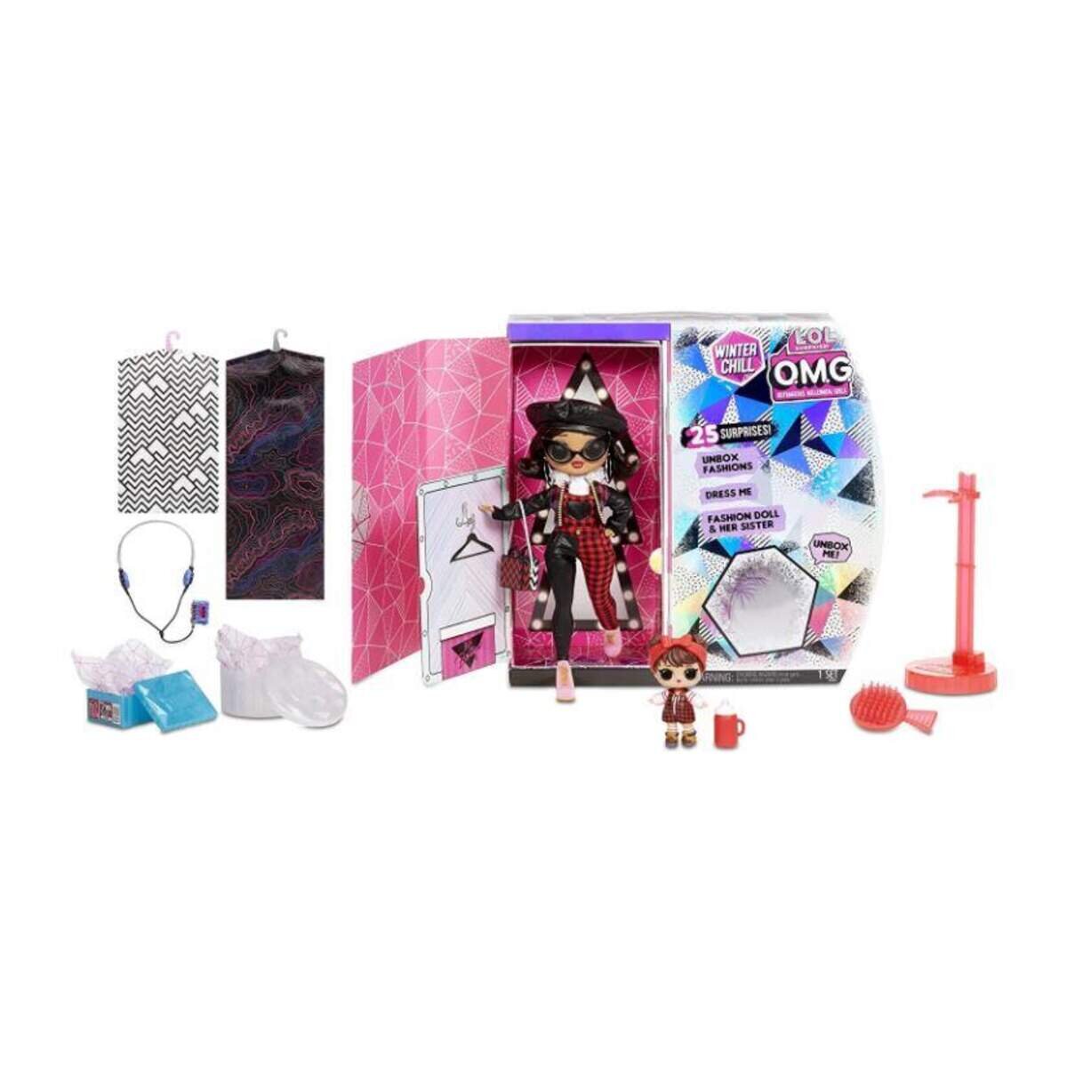MGA Entertainment L.O.L. Surprise OMG Winter Chill Camp Cutie and Babe in the Woods