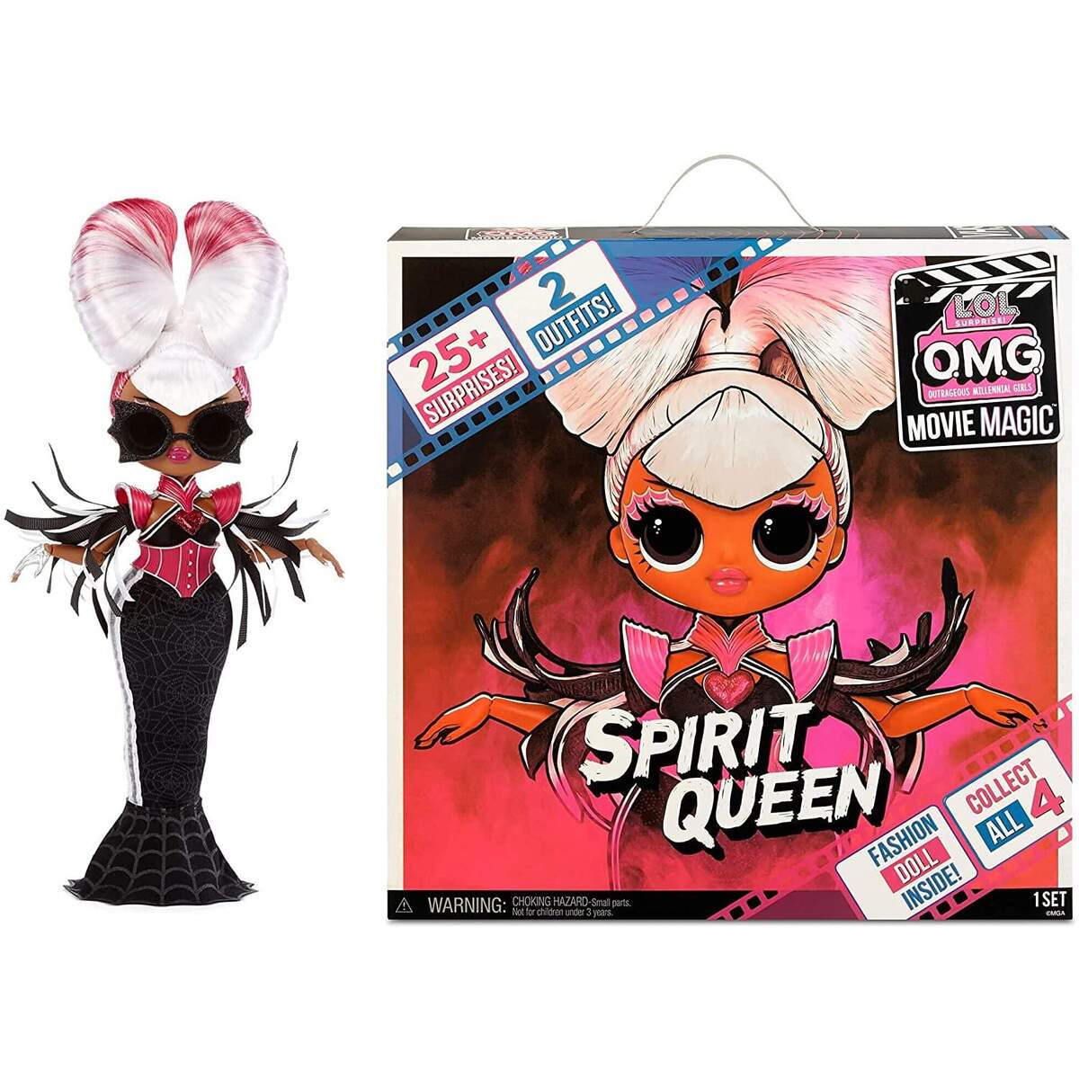 MGA Entertainment L.O.L. Surprise OMG Movie mgaic Doll- Spirit Queen