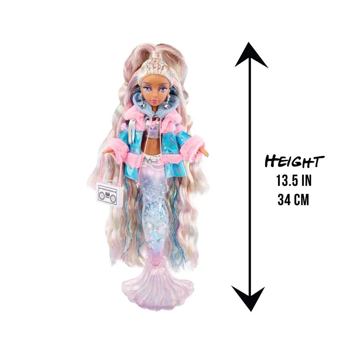 MGA Entertainment Mermaze Mermaidz Winter Waves Doll- Kishiko