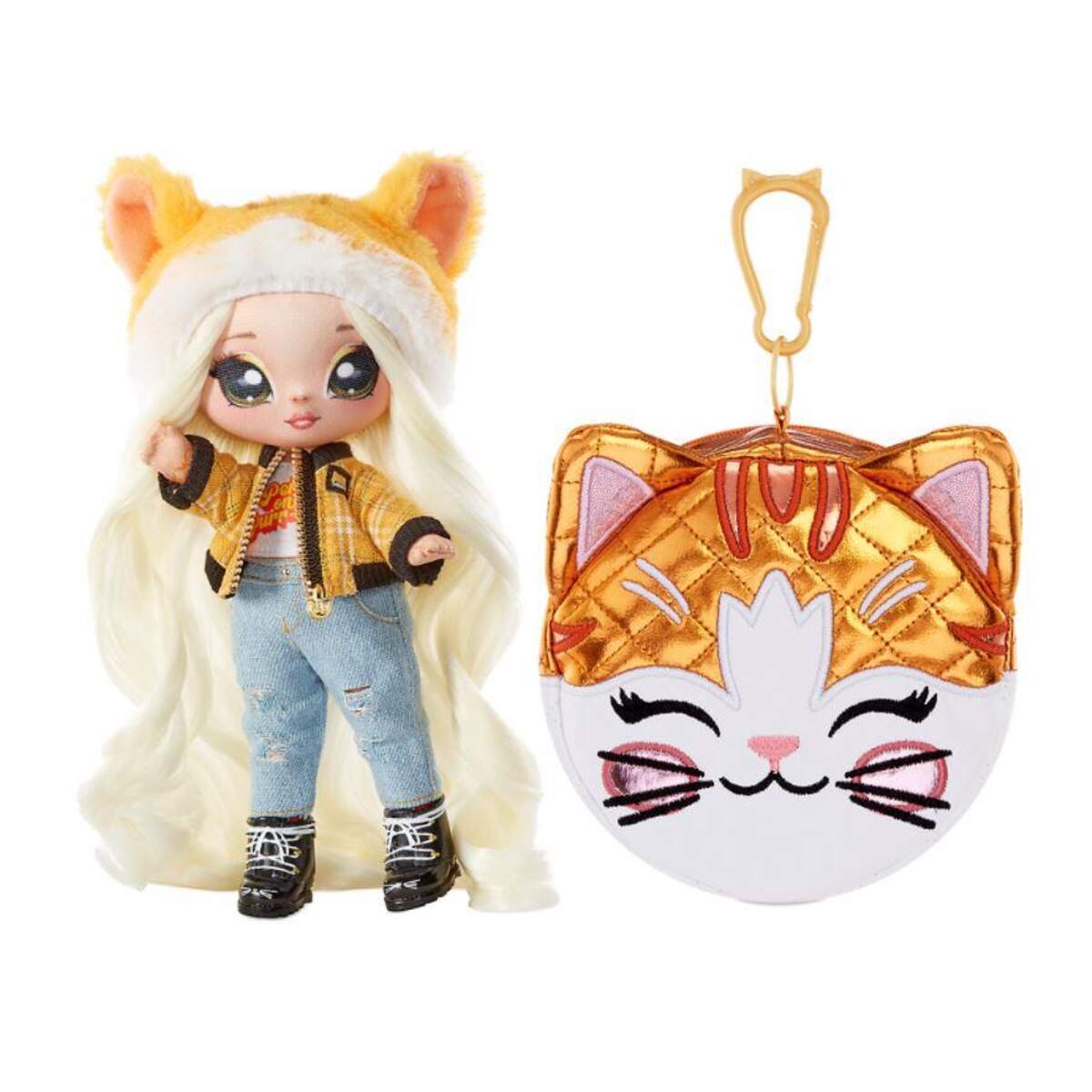 MGA Entertainment Na! Na! Na! 2-in-1 Doll/Purse, 1 Stück, 5-fach sortiert