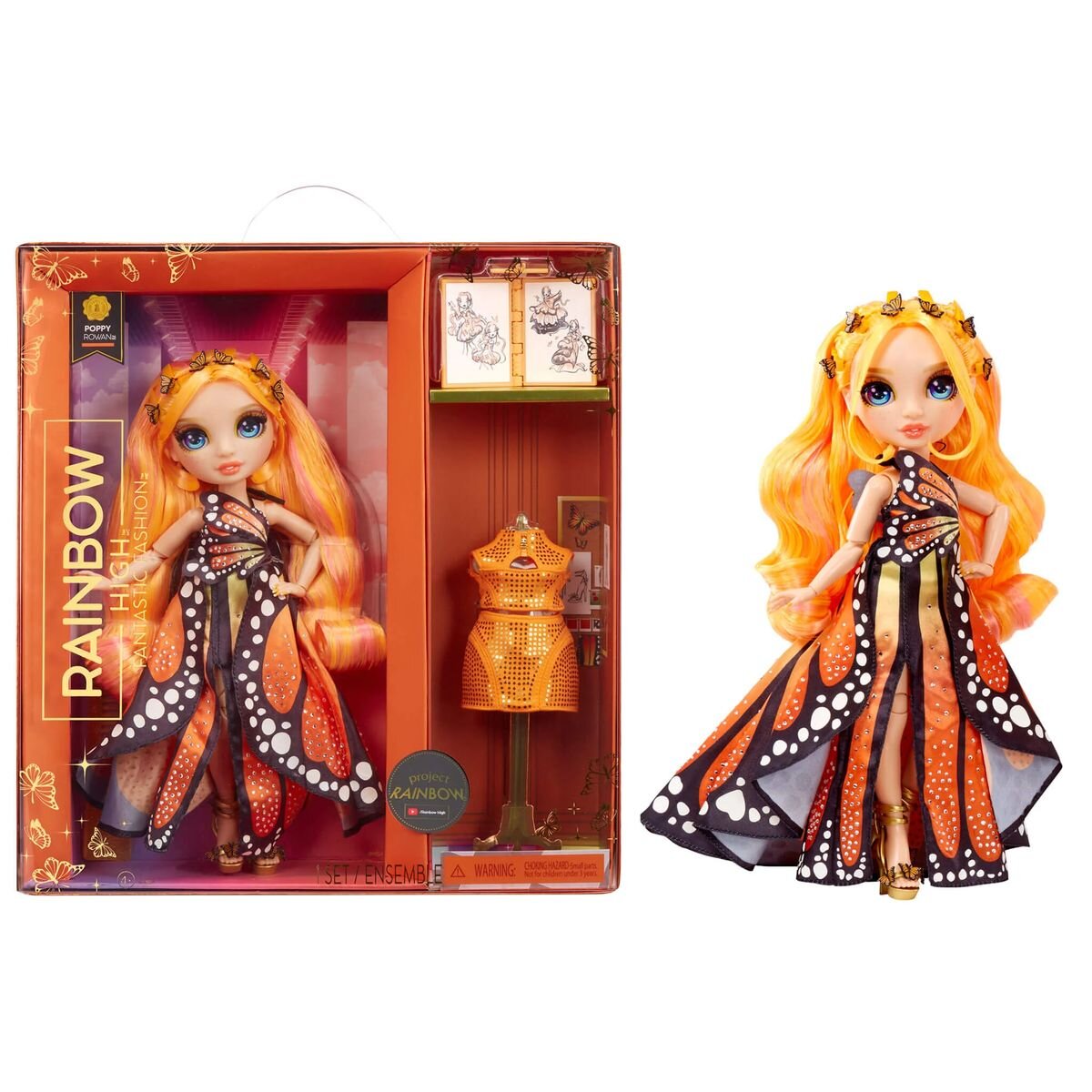 MGA Entertainment Rainbow High Fantastic Fashion - Poppy Rowan