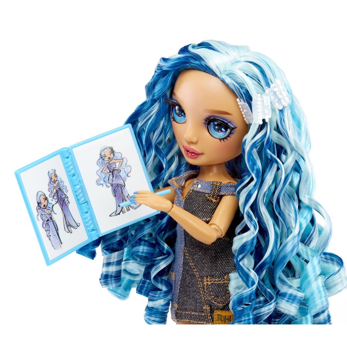 MGA Entertainment Rainbow High Fantastic Fashion Doll- Skyler (blue)
